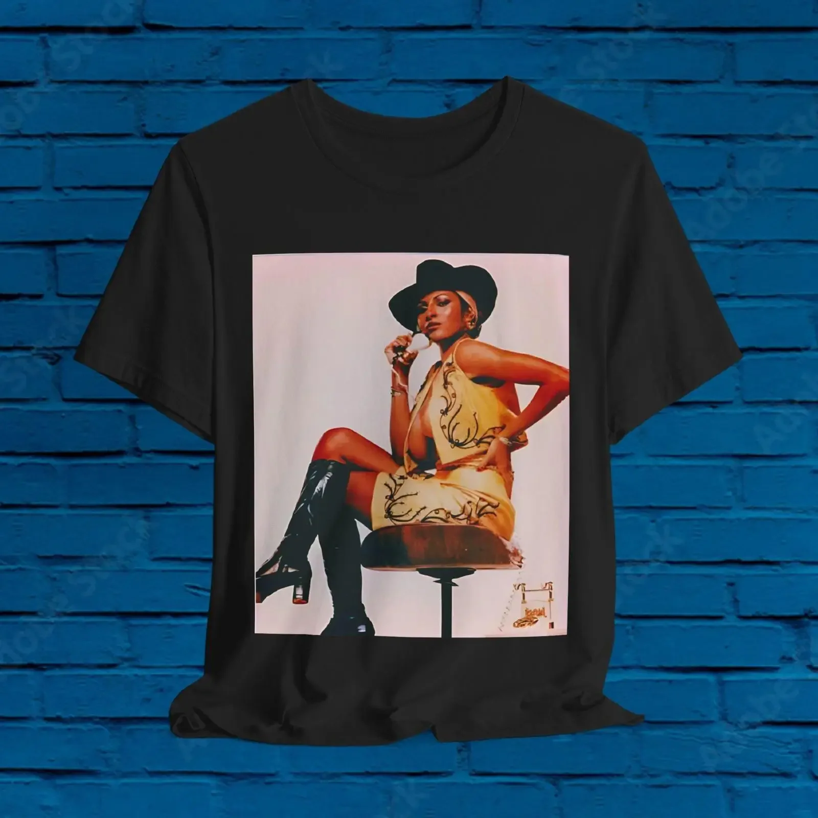 vintage-pam-grier-cowboy-style-t-shirt-foxy-brown-coffy-jackie-tarantino-movie-fans-casual-vintage-washed-unisex-stylish