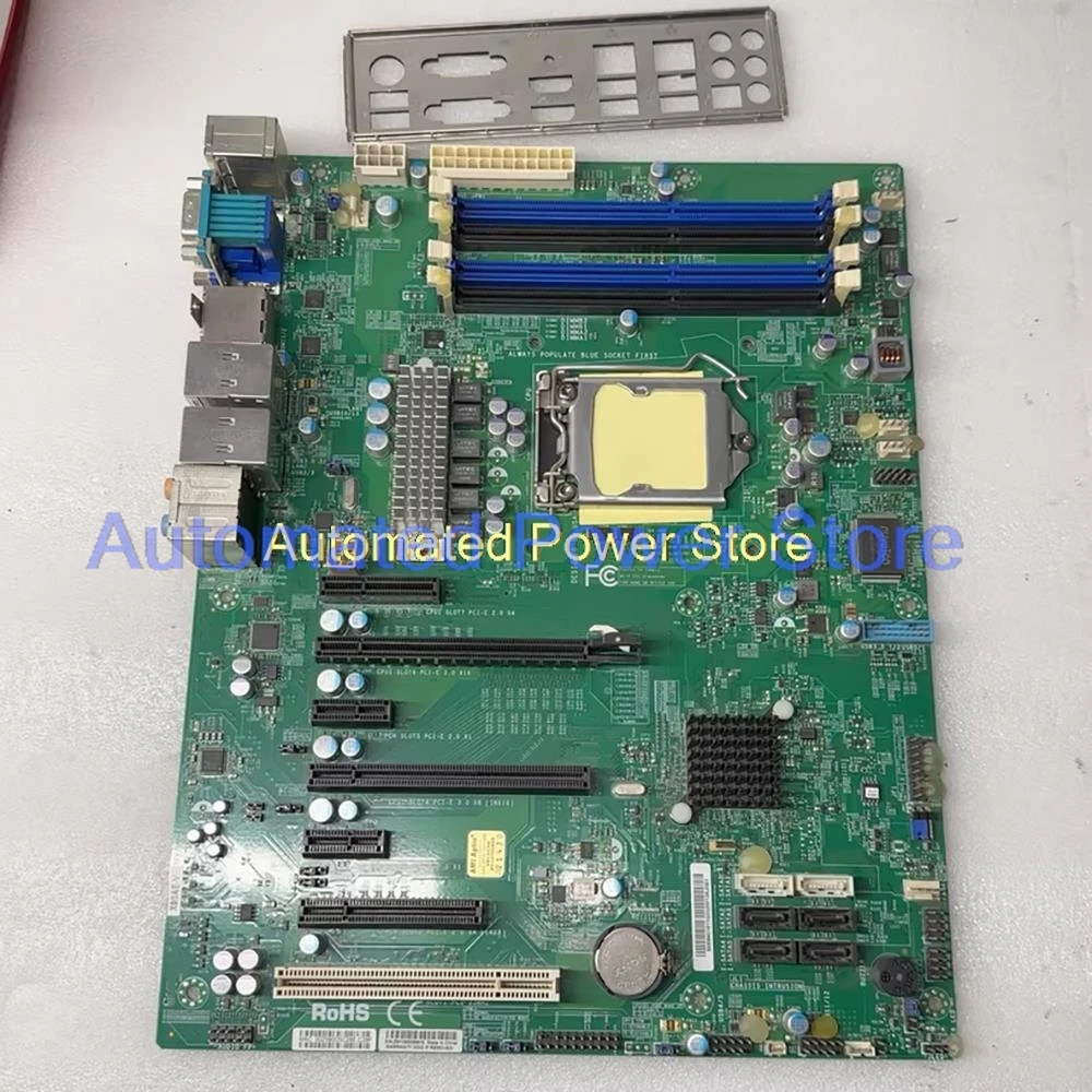 DDR3 E3-1200 v2 Series Core i7/i5/i3 (non-ECC UDIMMs Only) Processors X9SAE-V Motherboard LGA1155 C216