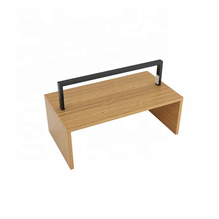 & Solid Ashwood Base Commercial Public University School Library Furniture Wooden Study Table Designs with Lamp Stand