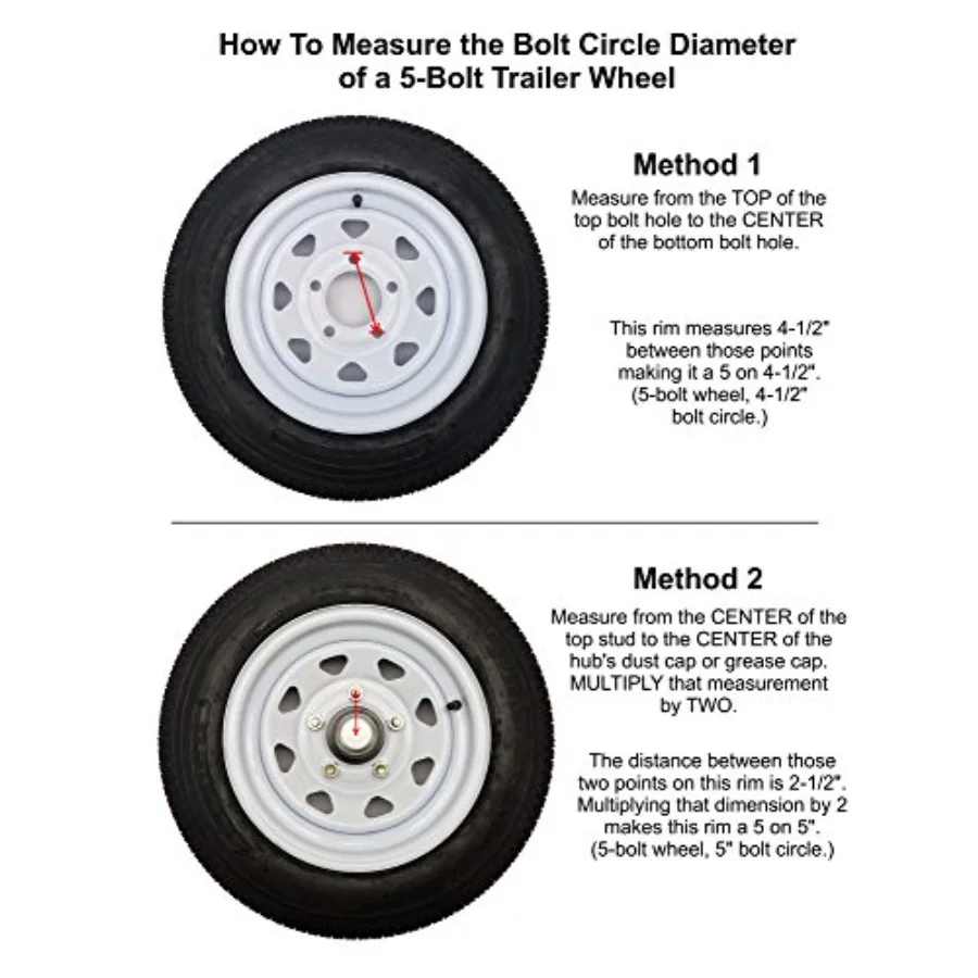 Paar 5 Bolzen auf 4-1/2 Zoll Nabenbaugruppe mit integrierten 2 quadratischen Lagern, 1 Zoll geraden Spindeln und Lagern für Hea