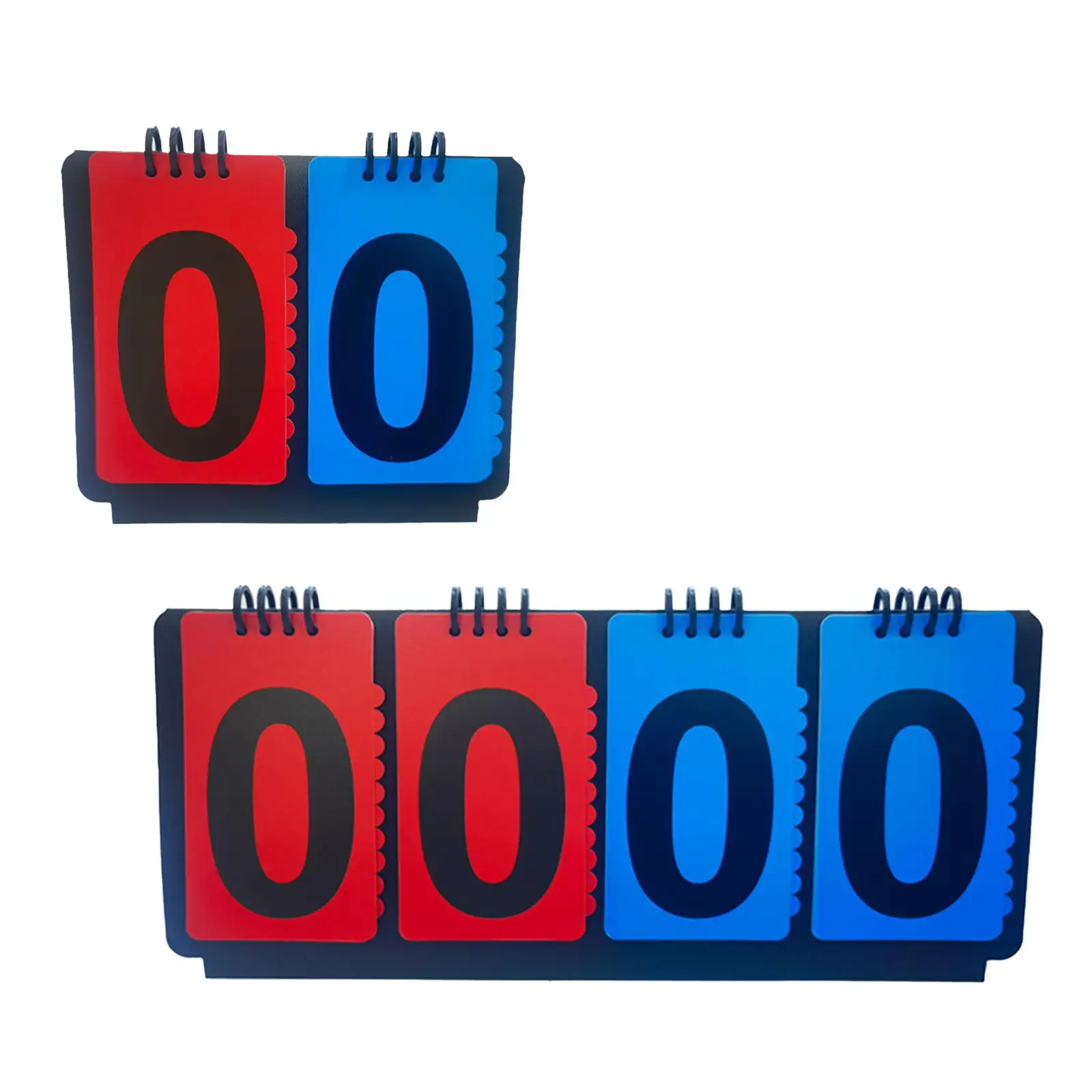 Multi Sports Scoreboard Tabletop Score Flippers Flip Scoreboard Score Counter for Games Badminton Basketball Coaches