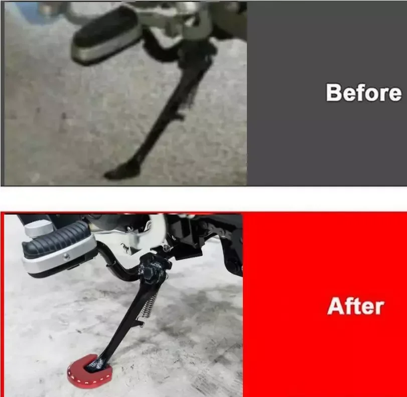 

For Honda C125 Super Cub 2019-2024 Kickstand Foot Enlarger Side Stand Extension