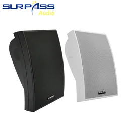 HiFi PA System Wall Mount Speaker Stereo Sound Home Audio Full Range Speaker 4.5