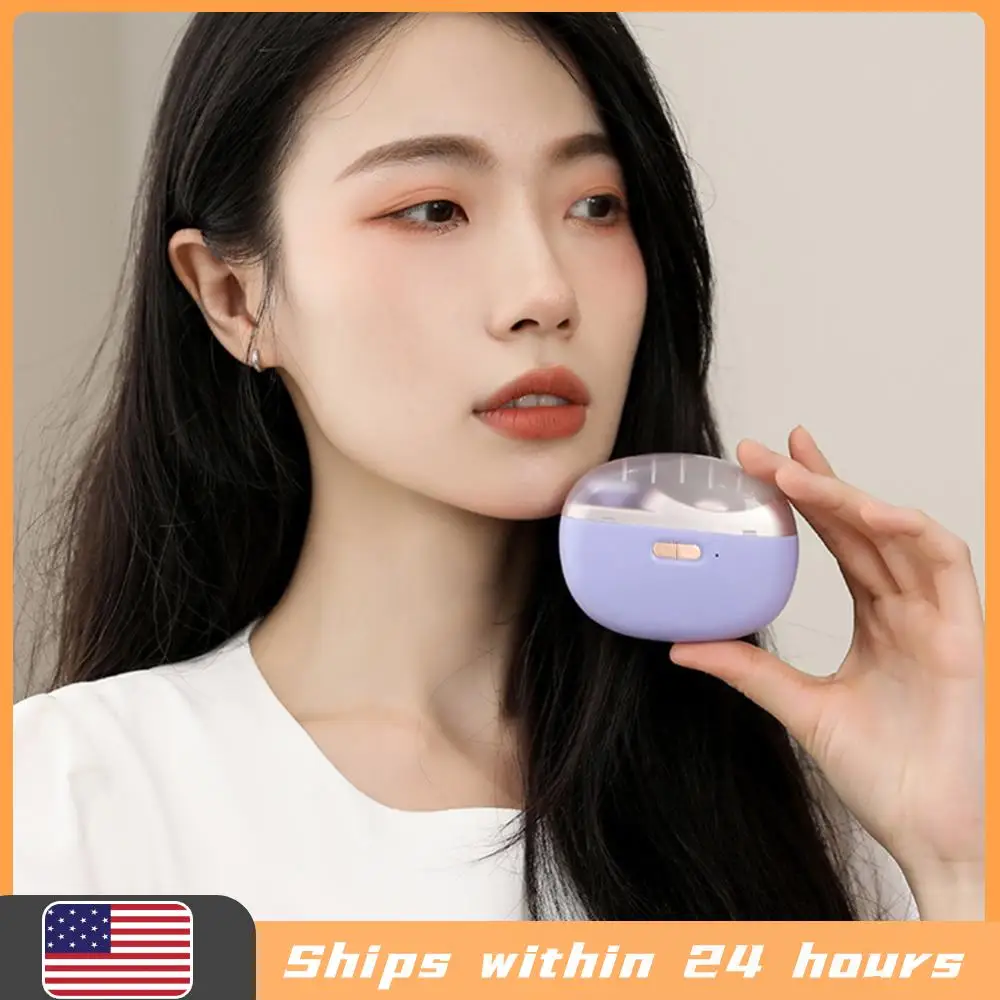 Coupe-ongles électrique automatique de sécurité, rechargeable, avec fonction de ponçage et de polissage, et éclairage intégré, pour enfants et adultes