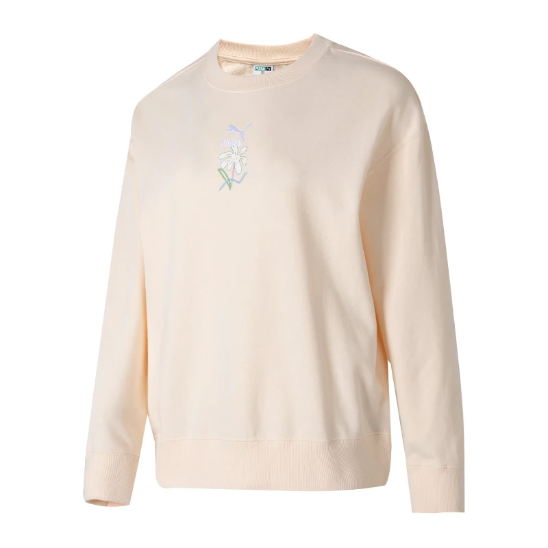 

Puma женский классический пуловер Pup Crew Tr W, хлопковый пуловер для бега, фитнеса, тренировок, спортивная одежда, модная удобная повседневная толстовка на открытом воздухе 625808-64