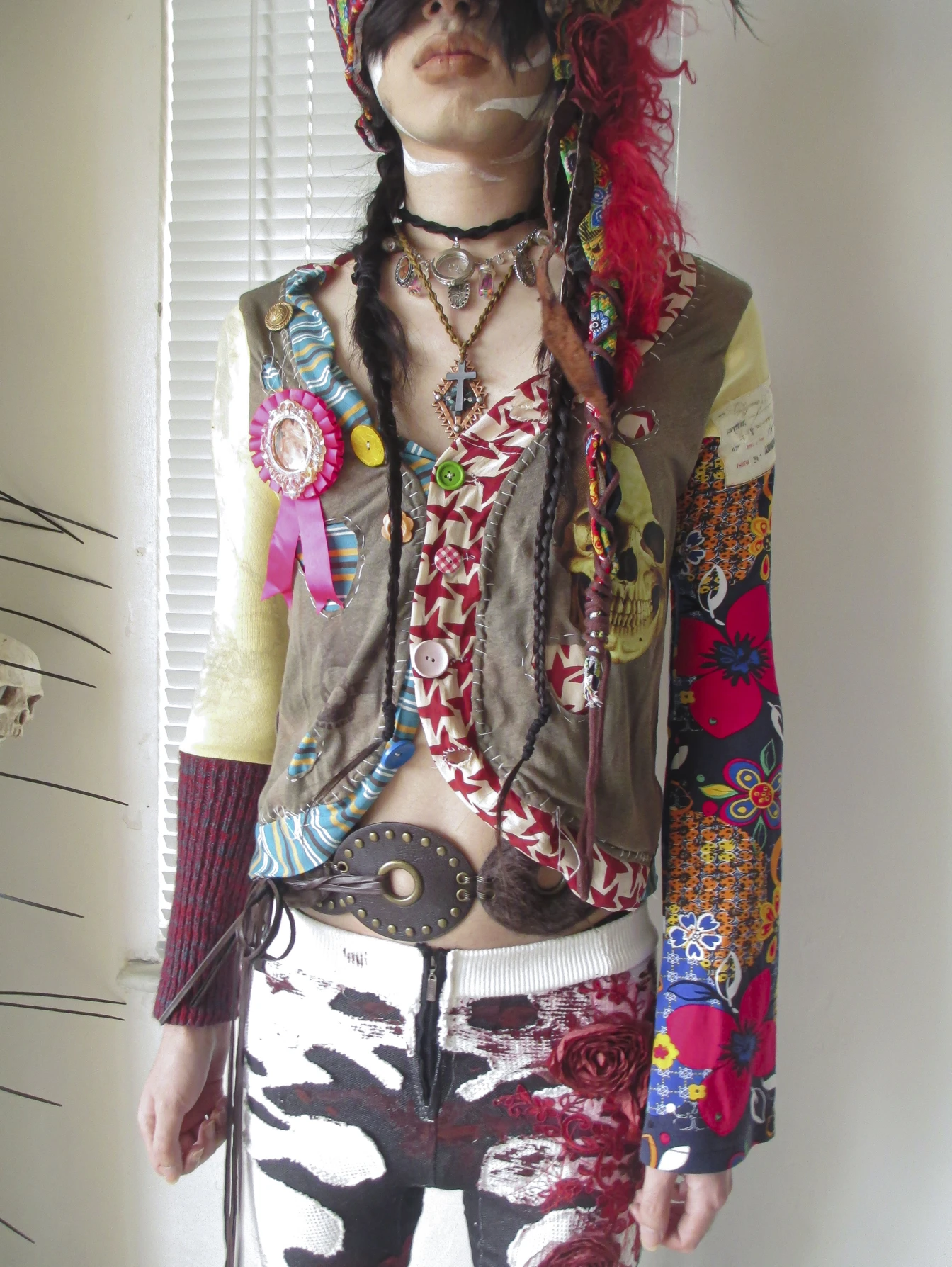 

Cyber Store Ree Gypsy Fusion Patchwork Knitwear Neutral Sle Winter Collection ex ort Outerwear