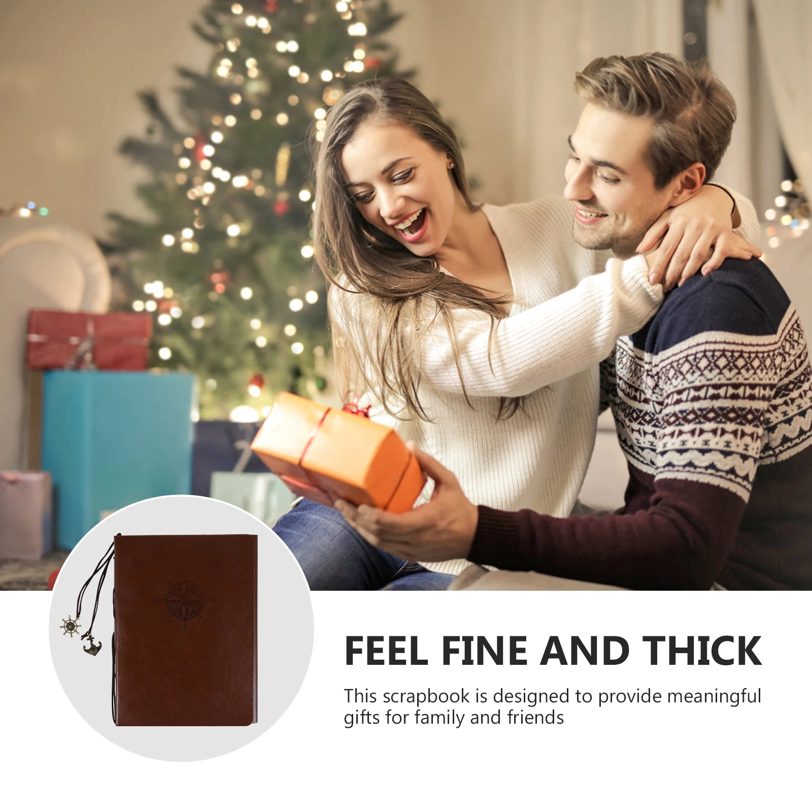 

Photo Album Handmade Scrapbook Manual Memory DIY Photograph Pu Noodles Art Graduation