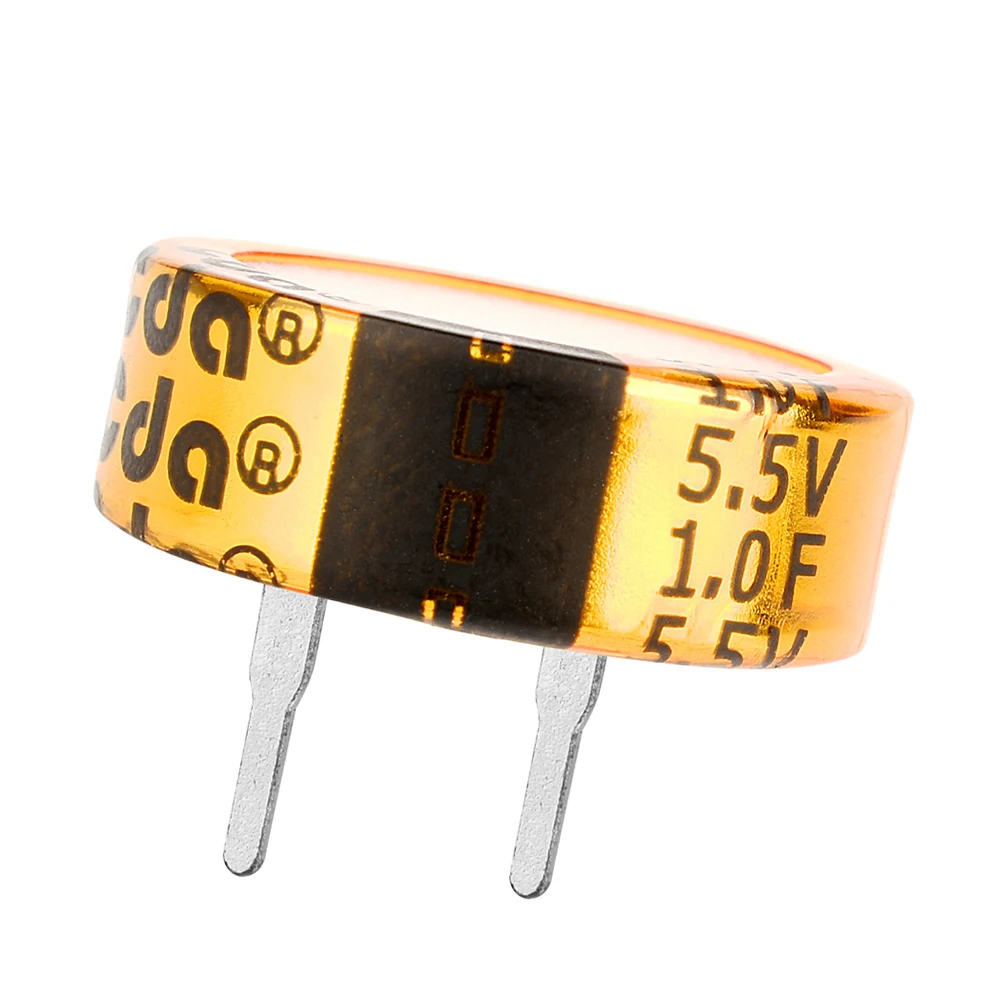 

CE Super Capacitors CDA 5.5V 0.47F 1F 1.5F 4F 5F C-Type CE5R5474C CE5R5105C Button Type Farrah Capacitor SuperCapacitors