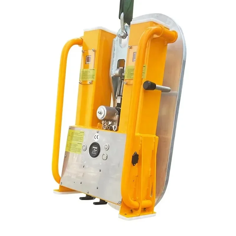 750KG Dual Circuit Battery powered granite plates sandwich panels hanlding suction cups vacuum lifter