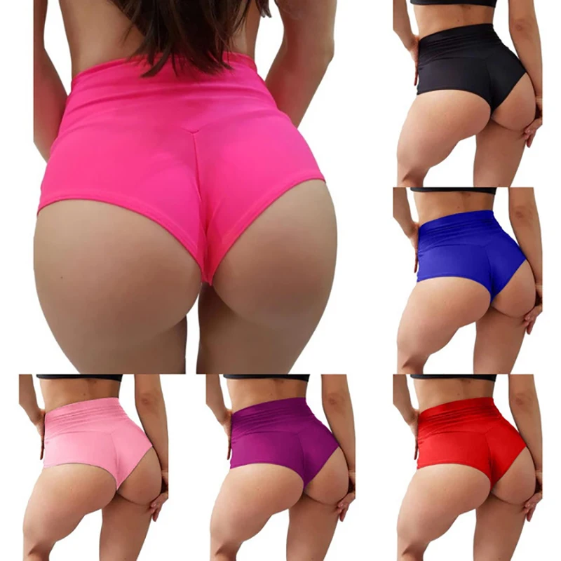 

Seamless High Waist Yoga Shorts Elasticity Sports Leggings Women Breathable Cycling Shorts Buttock Lift Gym Shorts Women