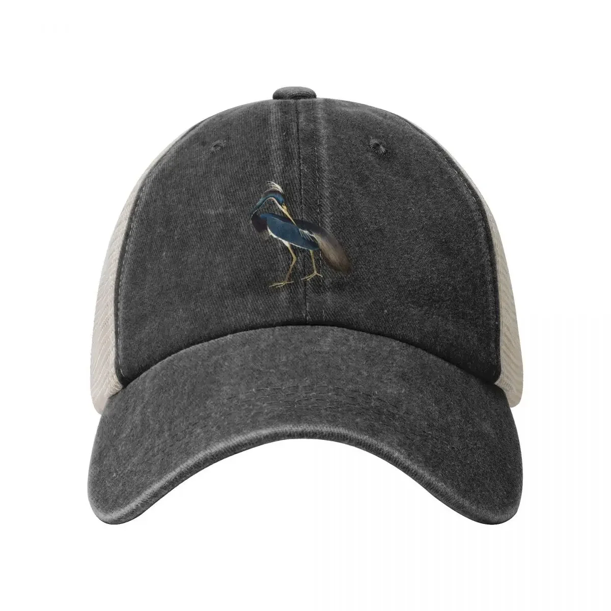 Audubon's tricolored (Louisiana) heron Baseball Cap Cosplay Beach Bag For Men Women's