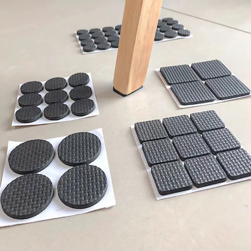 Chair Foot Pad Furniture Leg Feet Protector Pad Anti-Skid Scratch DIY Resistant Furniture Feet Floor Protector Pads view 3