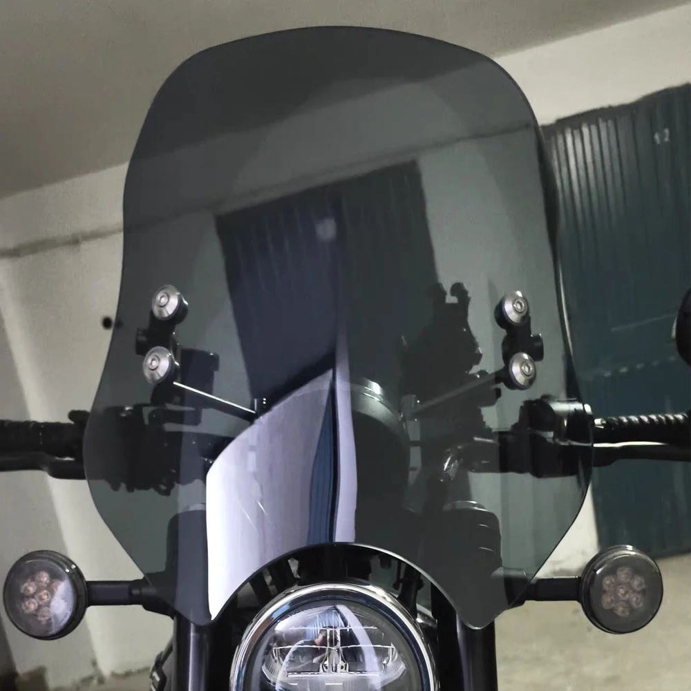 

450CLC Windscreen For CFMOTO 450CL-C CLC CF MOTO 450 CL-C Windshield Front Screen Wind Deflector Visor Motorcycle Accessories