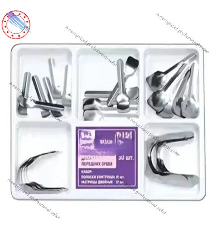 

Original TOR Matrices Band Kit Dentals Anteriors Matrices And Strips Stainless Steel Proximals Strips VM 1.888