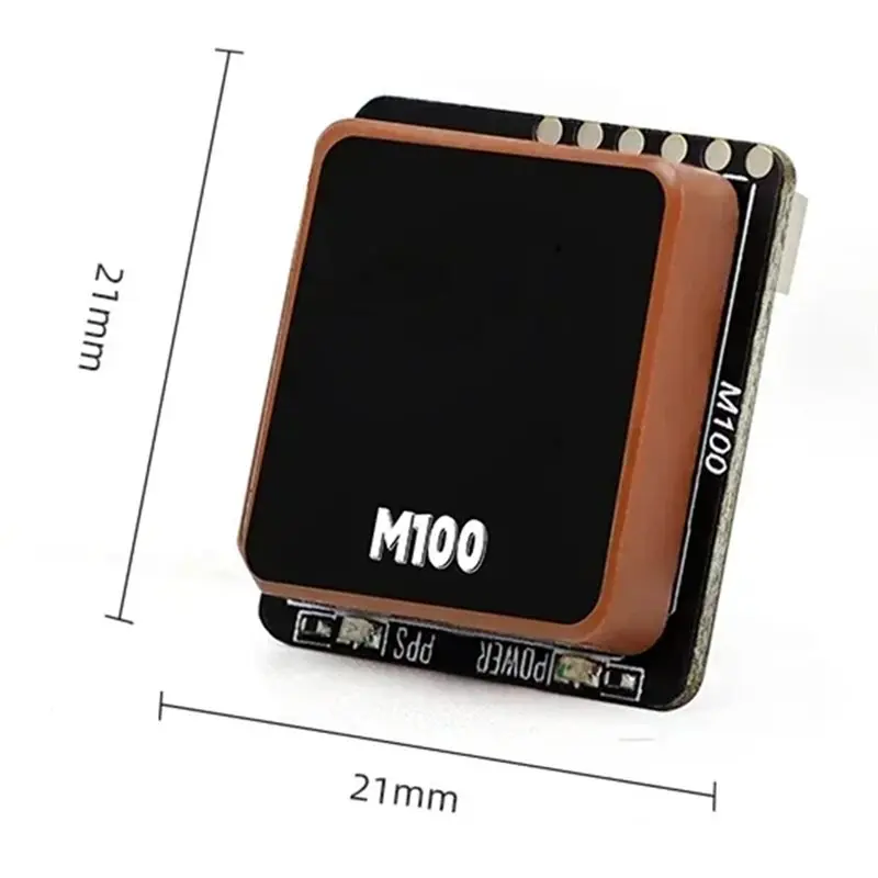 CYGJ-M10 GPS Module M100-5883 For RC Airplane FPV Long Range Featuring On-Board LED Indicators 21X21mm Compass Ceramic Antenna