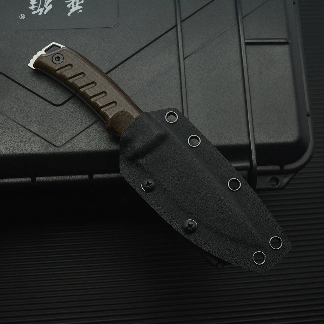 New Arrival 14C28N Steel Fixed Blade Camping Knife High Hardness EDC Utility Tool for Outdoor Hiking and Daily Carry