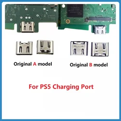5Pcs Original Handle Charging Port For PS5 Handle TYPE-C Charging Socket Playstation 5 Power Interface