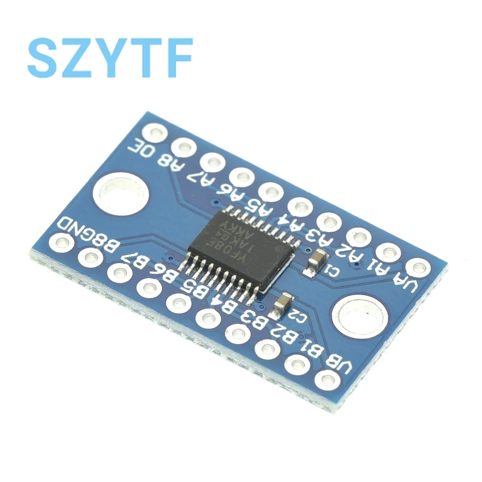 1-10 Uds TXS0108E convertidor de nivel lógico de 8 canales módulo traductor de voltaje bidireccional de 3,3 V a 5V para Arduino y Raspberry Pi