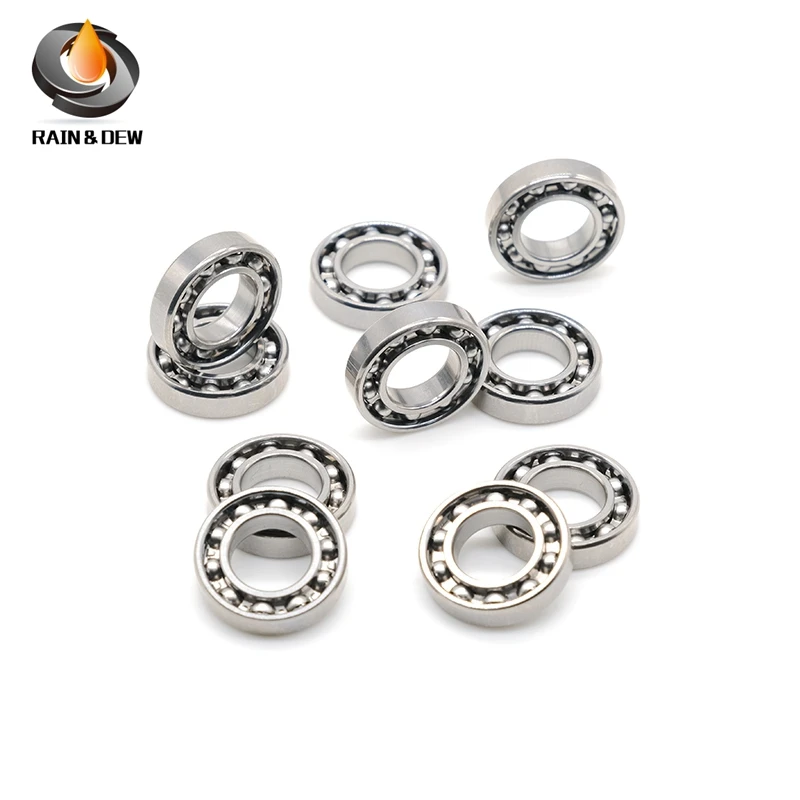 

10pcs 7x13x3mm SMR137ABEC-7mm Stainless Steel Bearing Open Type SMR137 Bearings 7x13x3mm Stainless Steel Ball Bearings