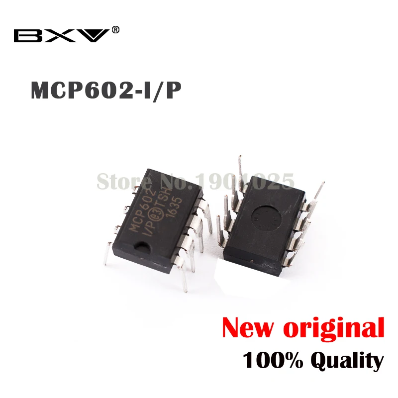 10pcs/lot MCP602-I/P MCP602 DIP8 In Stock