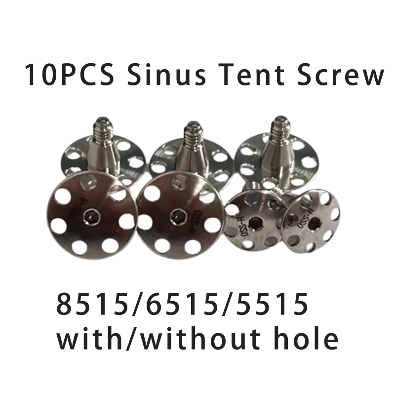 10pcs High Quality Titanium Dental Sinus Tent Screw GBR Support Abutment Compatible With OSS Straumann Nobel Adin Accessories