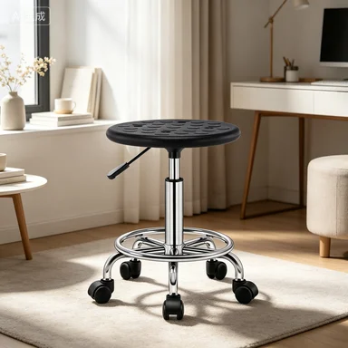height-adjustable-pu-foam-bar-chair-workstation-swivel-lab-seat-industrial-assembly-line-counter-furniture-mobile-barber-chair