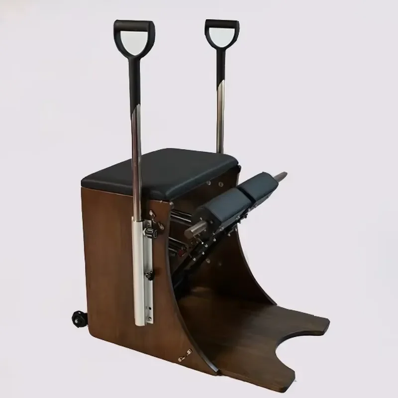 Multifunctional Pilates Reformer Yoga Chair for Home Fitness and Core Strength Training