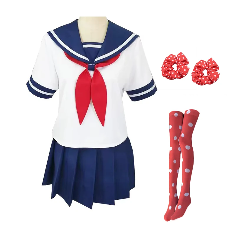 

Костюм для косплея Аяно Аиши (Яндаре-чан) и Осана Наджими в стиле джираи-кей, женская школьная форма, на заказ