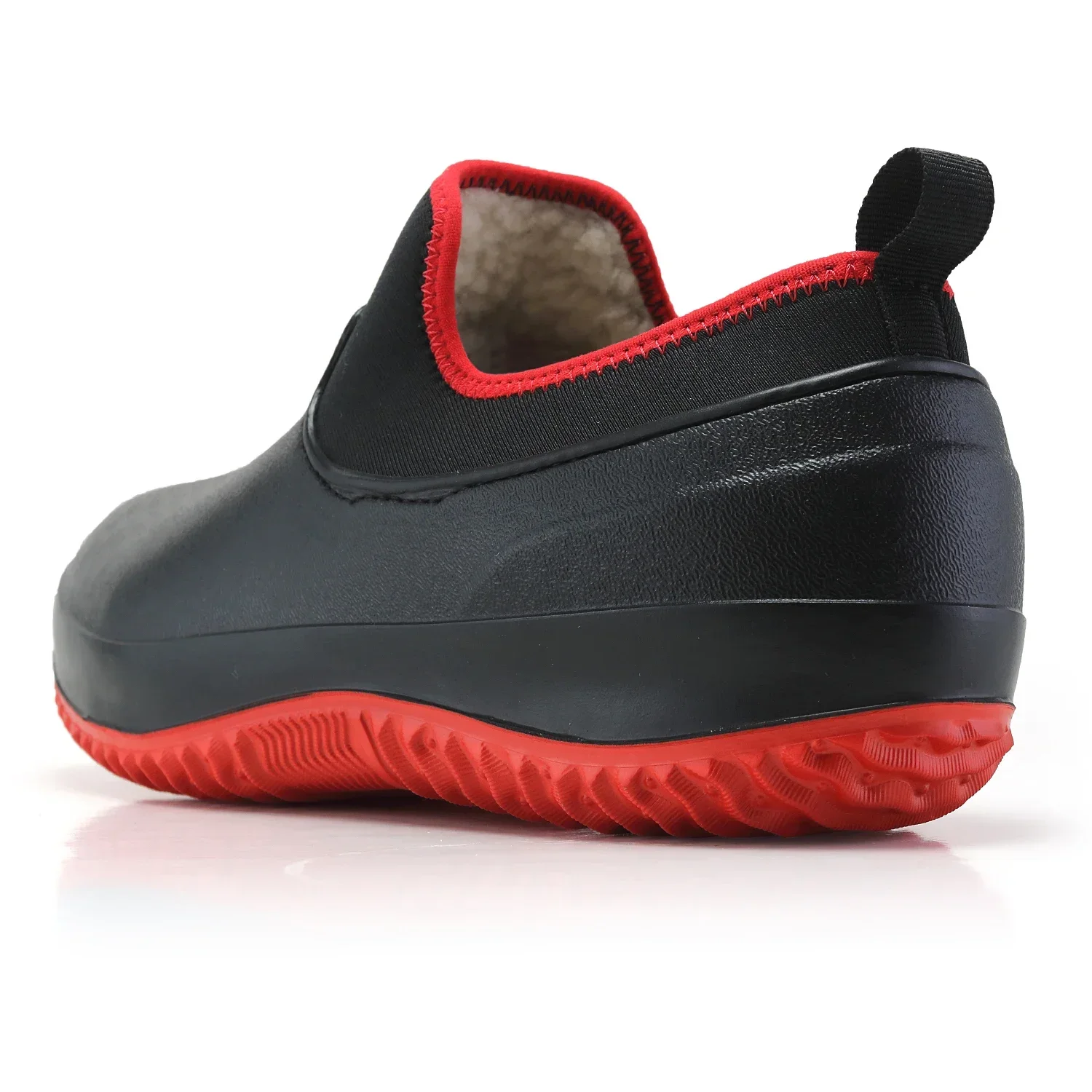 Unisex Men Boots Men's Rain Boots Warm Couple Snow Boots Non-Slip Shoes Waterproof Couple Rain Boots Water Boots Work Boots