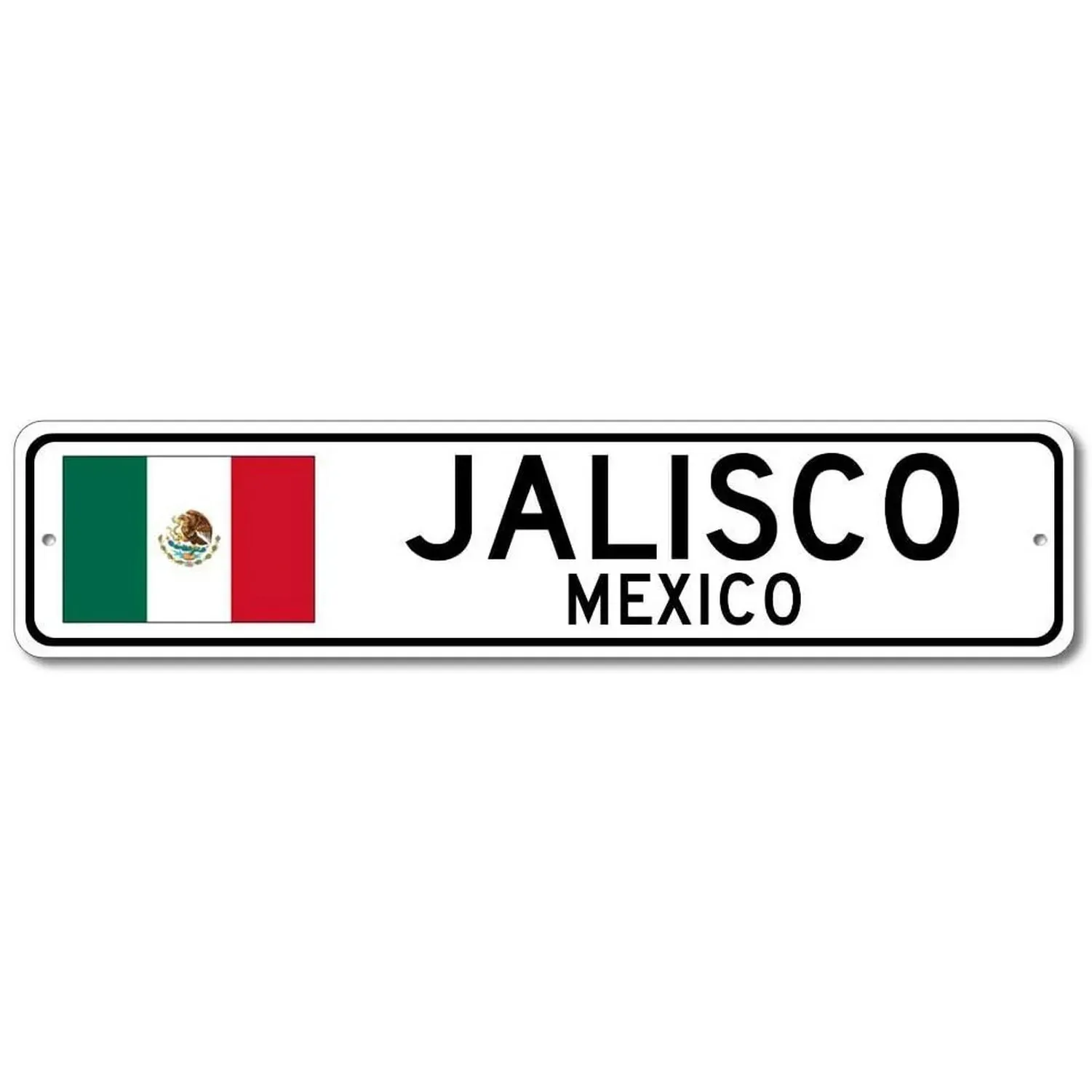Retro Mexico Flag Metal Plaque, Mexican Tricolor Vibe Wall Art for Travel Lover Home & Man Cave