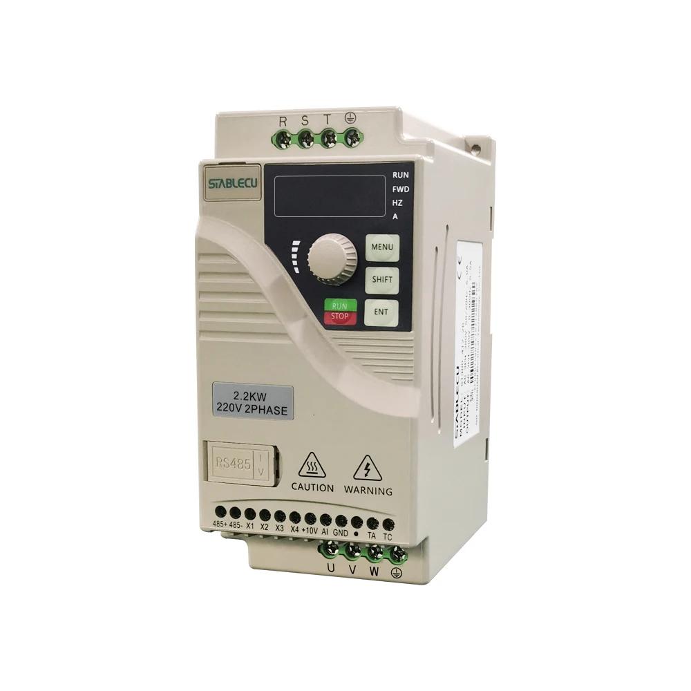 

VFD 220v single phase to 3 phase variable frequency inverter 2.2kw converters