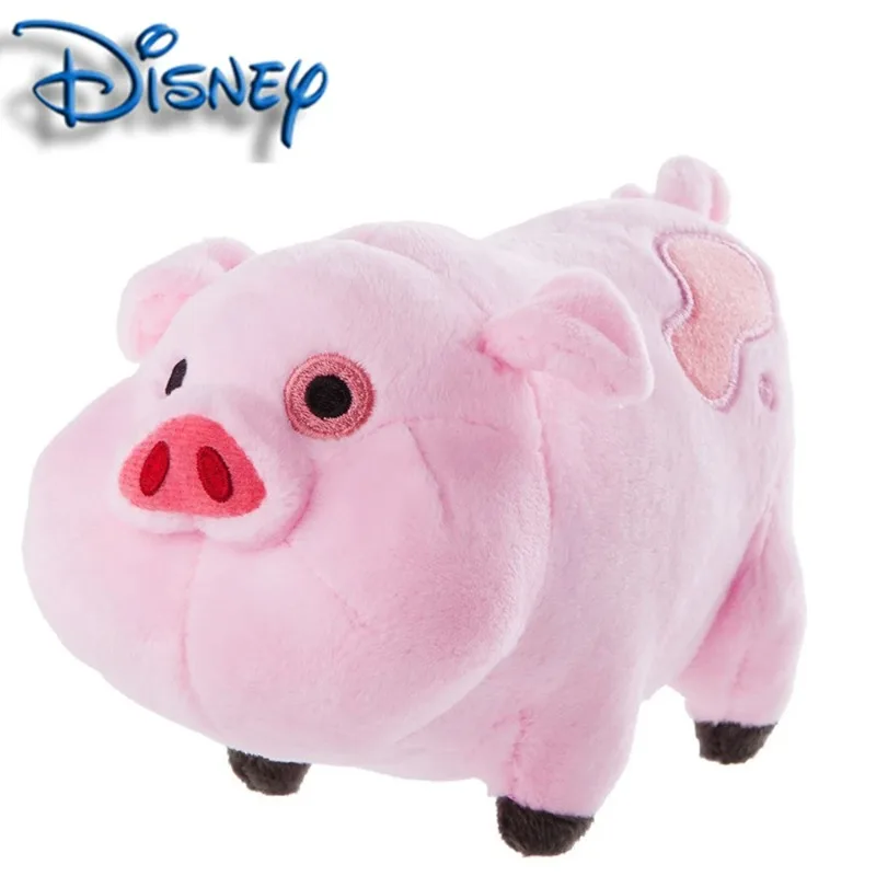 18cm Disney Anime Movie Gravity Falls Figures Waddles Pig Cute Cartoon Stuffed Animals Plush Doll Toy Girl Xmas Gift for Kid