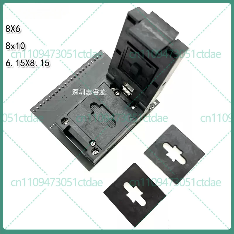 For RT809H BGA48 NOR Flash Programming Clamshell Adapter MX29GL640 S29GL064N