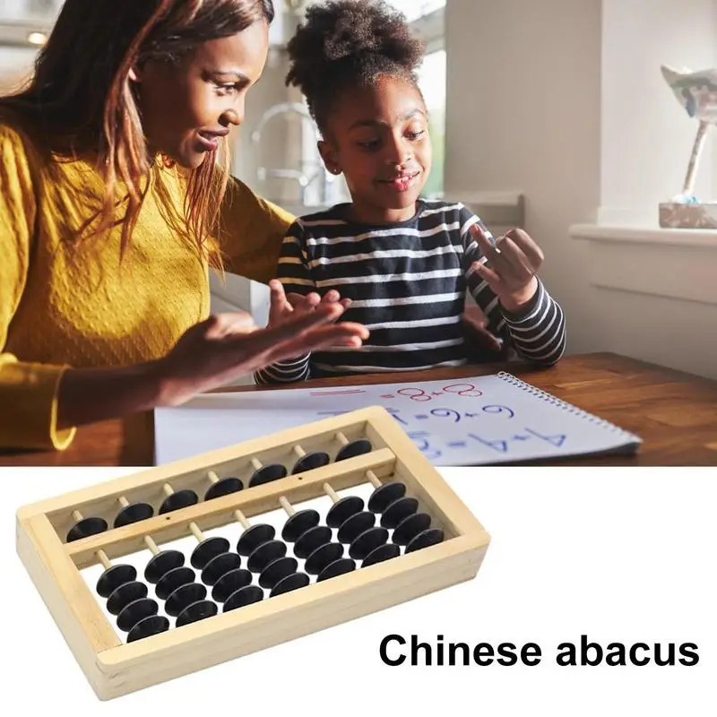 7 Cijfers 5 Kralen Staaf Learning Math Educatief Tool Berekenen Speelgoed Voor Beginners Chinese Traditionele Abacus Tellen Spel Voor kid