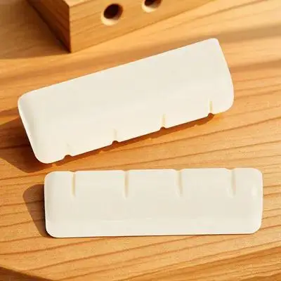 

2pcs Banjo String Nuts Premium Abs Durable Replacement Bridge Nut For Clear Tone String Support Lightweight Wear-Resistant