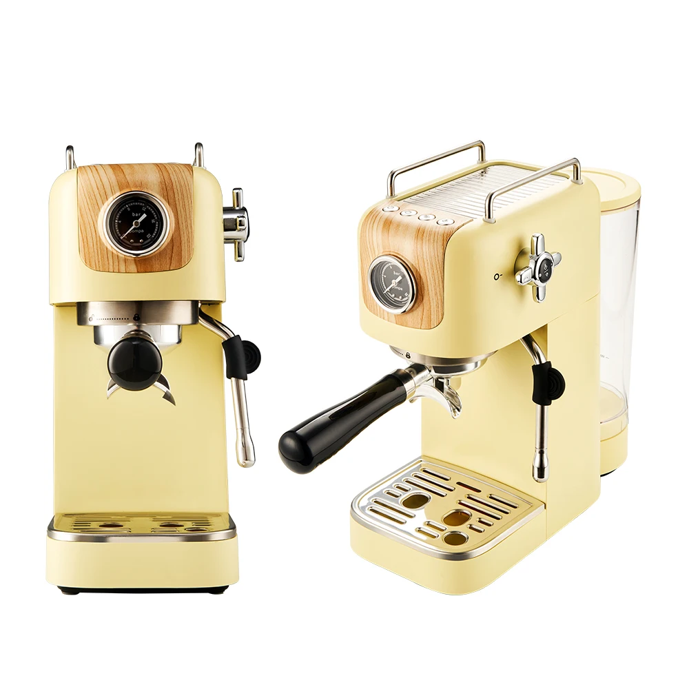 Professional Espresso Coffee Machine Semi Automatic Coffee Maker With Milk Frother