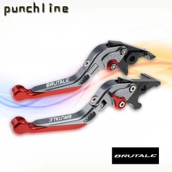 Fit For BRUTALE 989R 910 BRUTALE 750 1078 RR Motorcycle CNC Accessories Folding Extendable Brake Clutch Levers Handle Set