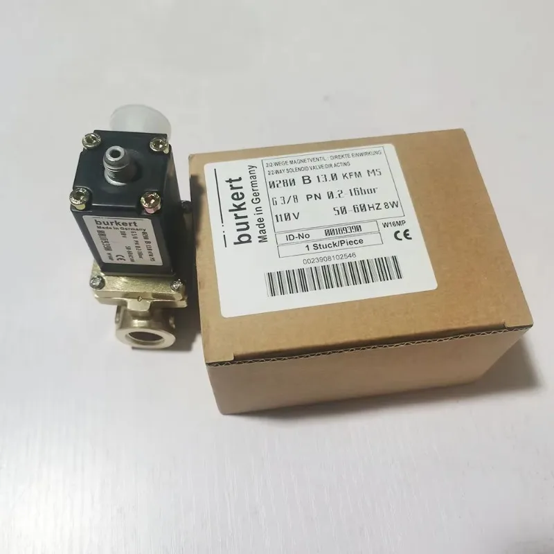 Burkert '00169390 0280 Solenoid Valve IP65 110V Voltage,G3/8,2-16bar Release solenoid valve