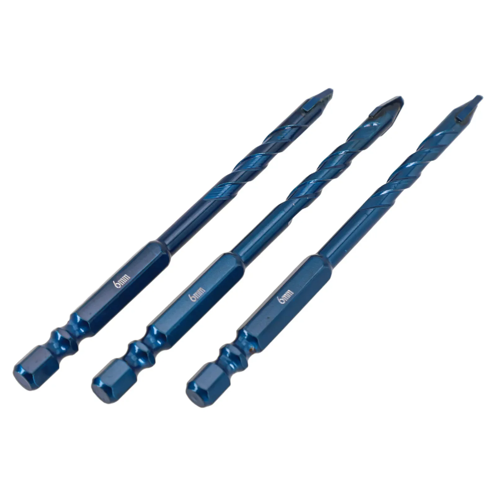 High Quality Home Office Shop Drill Bit Carbide Bit Punching Rock Slab Wear Resistance Glass Tile Handle 6.35mm