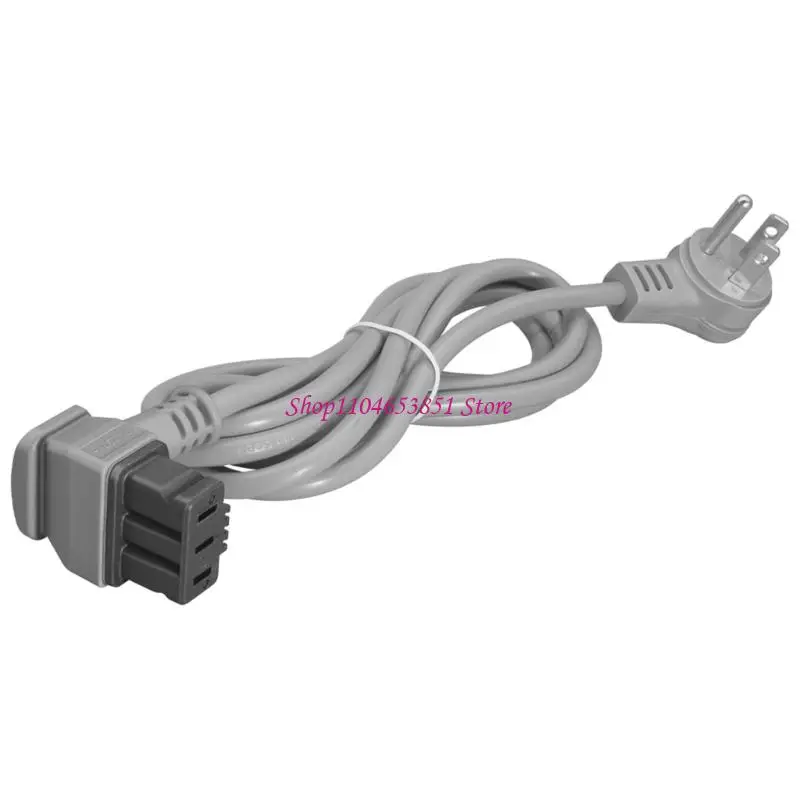 Multifunctional 1.8m 18AWG 3 Conductor Power Supply Cable PVC Texture for Home Appliances Dishwasher Fridge Washer 
