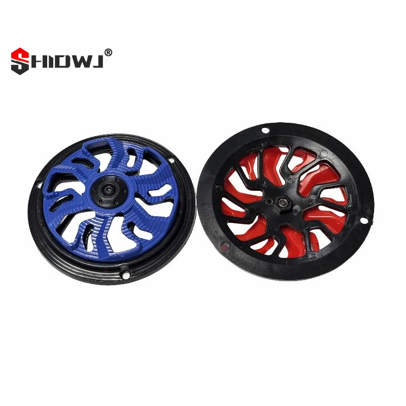 Universal Motorcycle Rotating Fan Cover Plastic Spinner Radiator Protective Decoration Universal Cooling Blade Protector