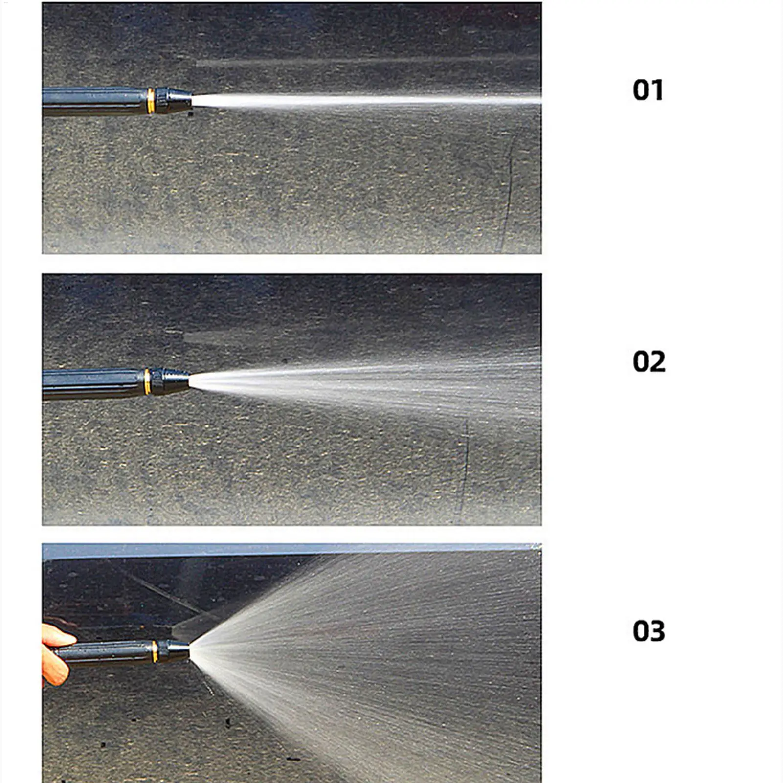 High Pressure Washer With Nozzles Water Sprayer Pressure Cleaner Car Wash Machine For Cleaning Detailing Garden Yard Outdoor