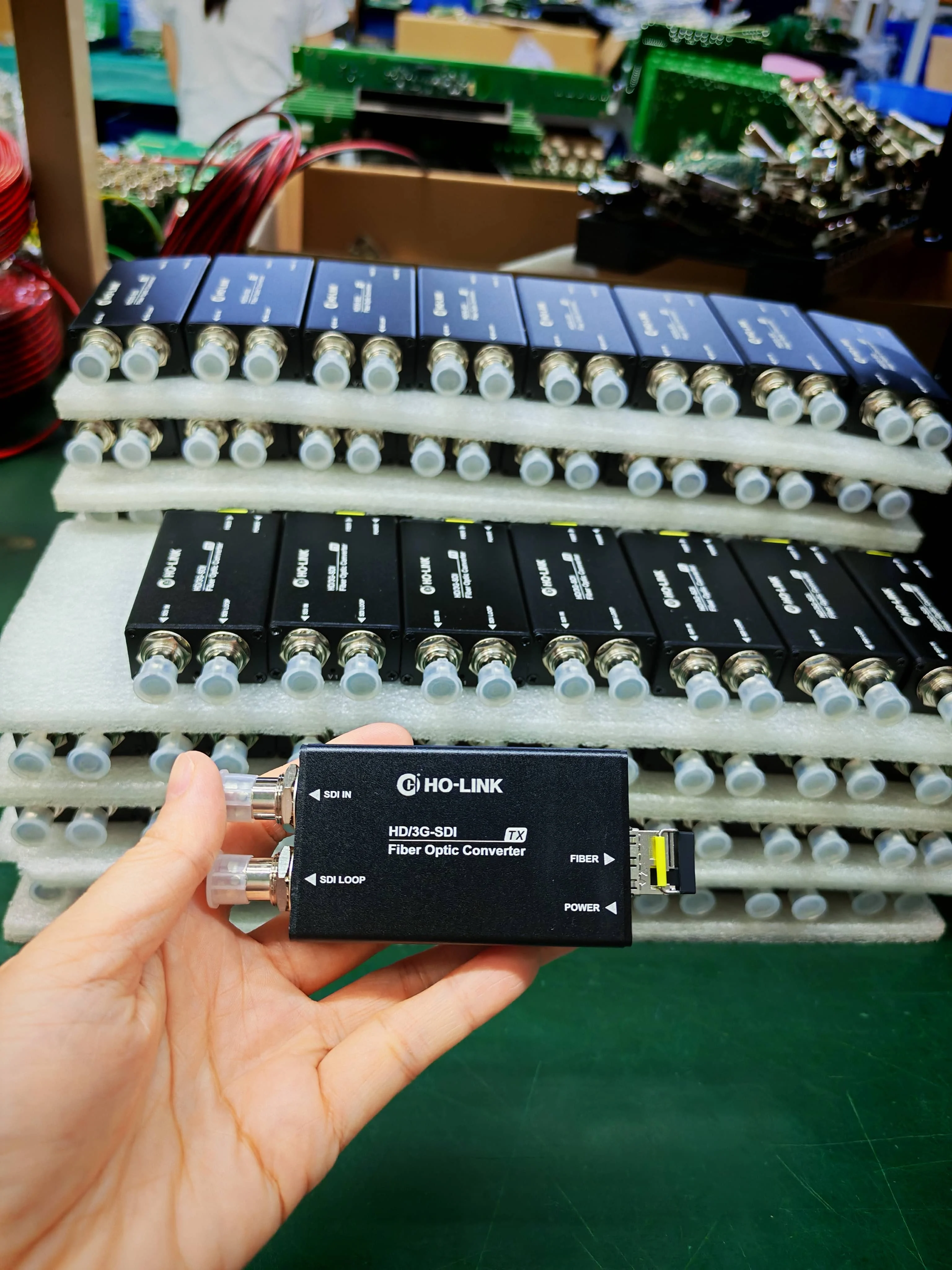 Micro Forward 1 Channel SD/HD/3G-SDI Over Fiber Extender Kit
