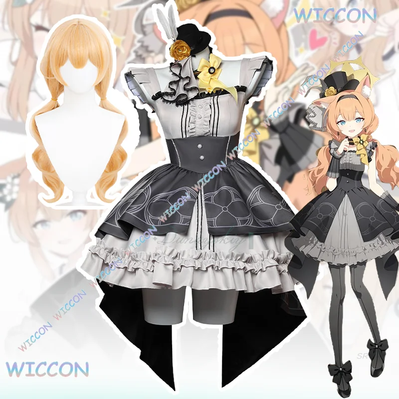 uniforme-jeu-bleu-archives-iochi-mari-costume-de-cosplay-perruque-robe-lolita-tenue-d'oreille-uniforme-de-fete-d'halloween-pour-femmes-et-filles