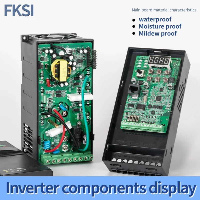 Imagem -04 - Conversor de Frequência Su600 Vfd 0.75kw a 5.5kw 220v 380v Entrada 1phase Phaseoutput Econômico