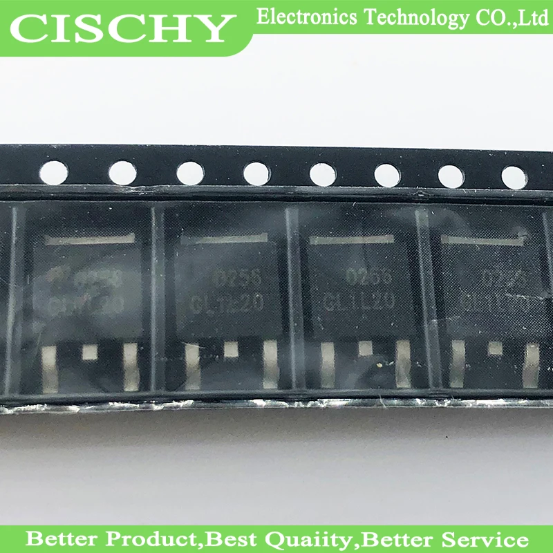 10pcs/lot Aod256 D256 19A 150v N Channel MOS Tube Field Effect Transistor to-252