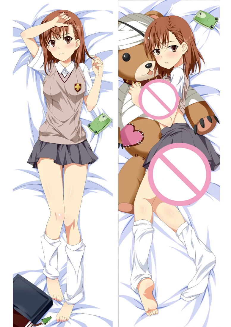 

Anime Science of Electromagnetic Gun Body Pillowcase Misaka Mikoto Shokuhou Misaki Saten Ruiko Dakimakkura Pillow Case