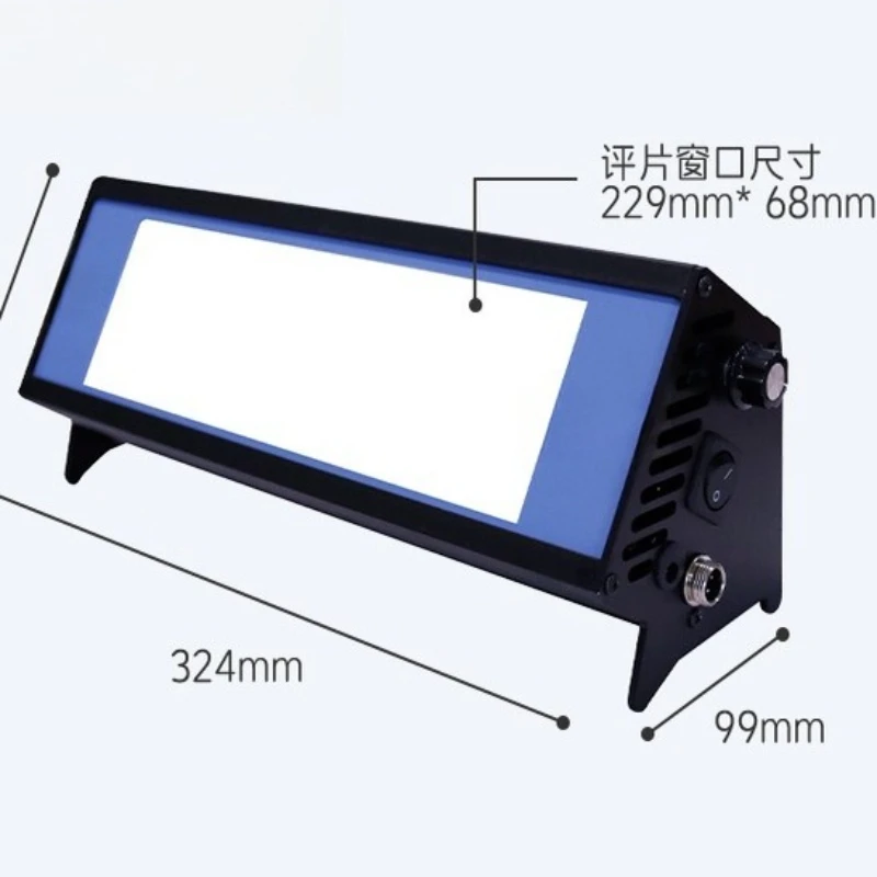 Micro and portable flaw detection high-brightness cold light source reading lamp