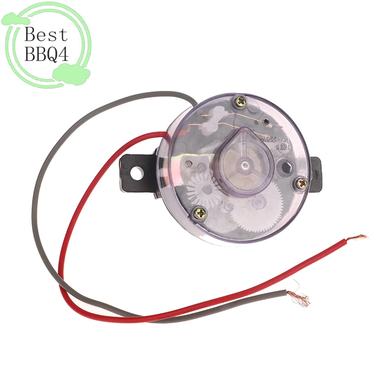 (BBQ4)1PC 2-Wire Spin Dryer Tube Timer 5-Minute Timer 220V DXT5 Mechanical Timing Switch Knob Washing Machine Accessories