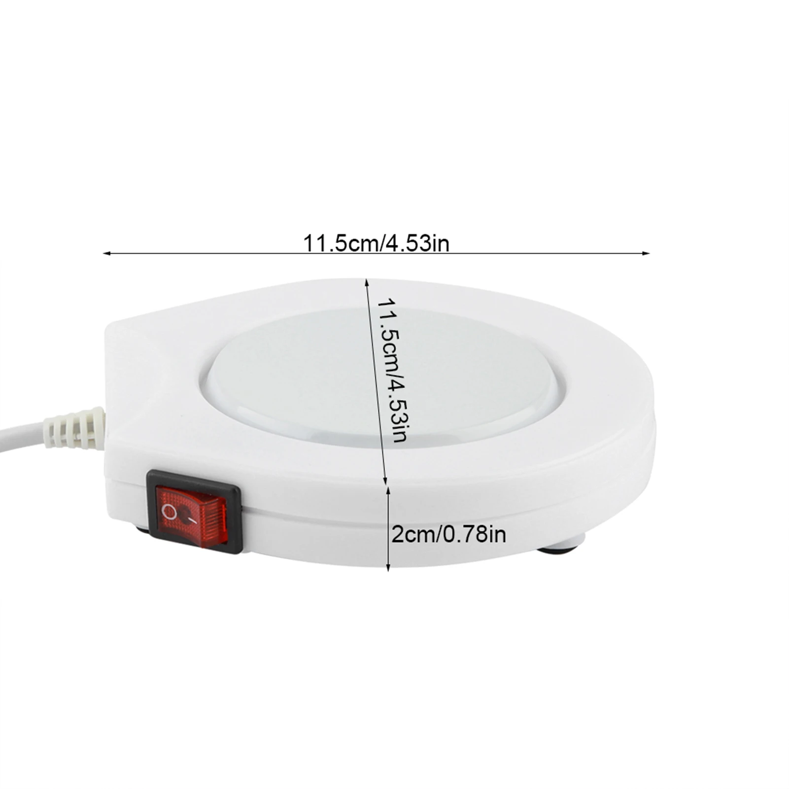 사무실용 전자 커피/밀크티 컵 히터, 머그컵 보온 히터 패드